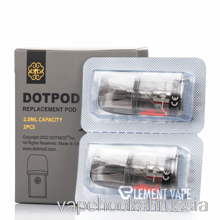 Vape Juice DotMod Сменные капсулы DotPod Nano 0,6 Ом DotPod Nano Pods